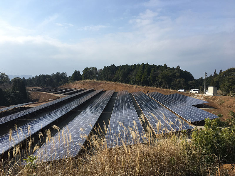 太陽光発電所の発電に及ぼす傾斜角の影響