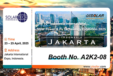 Solar Tech Indonesia 2025 で UISOLAR にお会いしましょう — ブース番号 A2K2-08